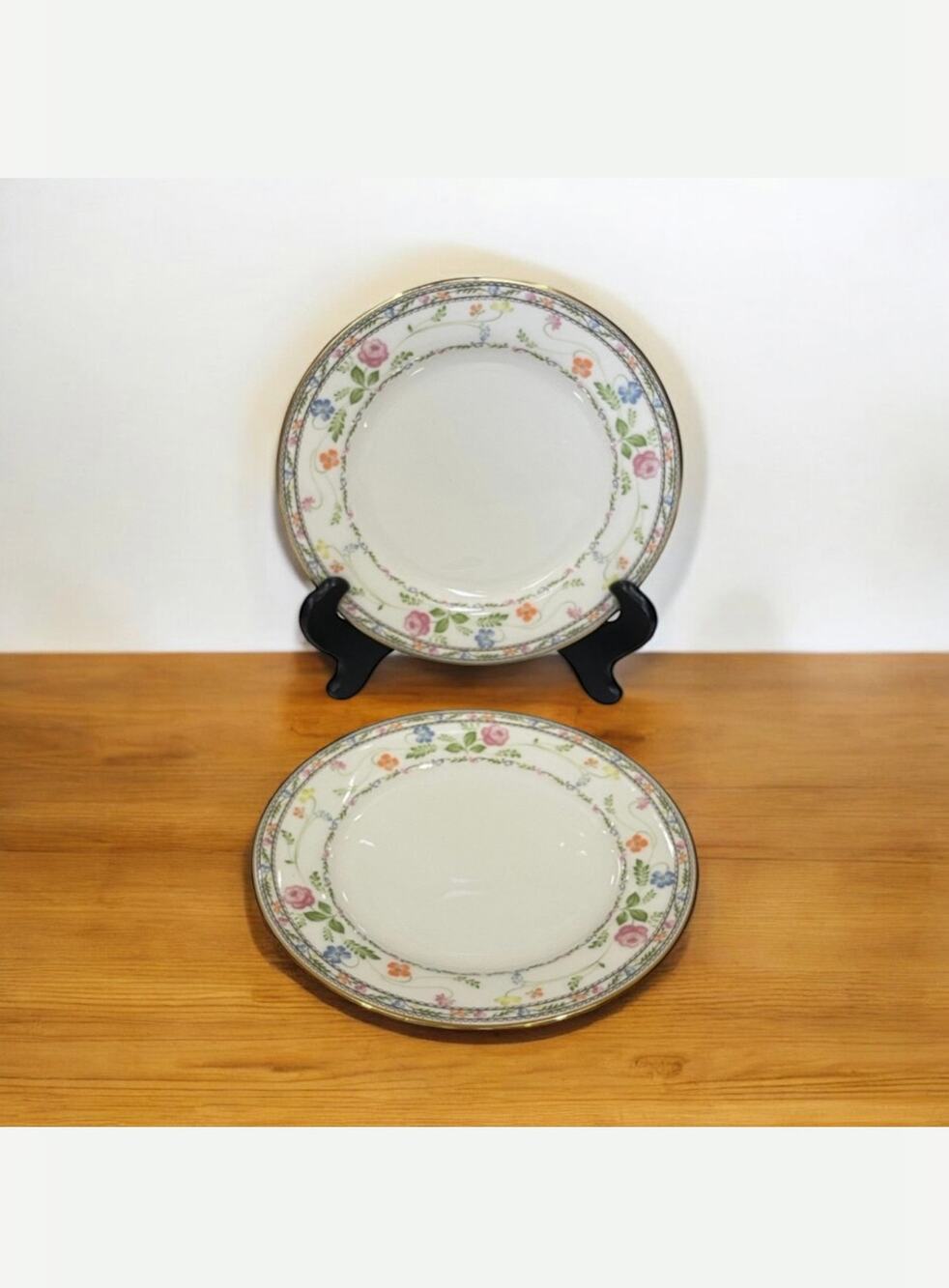 Set of 2 Vintage Noritake - Finale 7213 - Bread & Butter Plates
